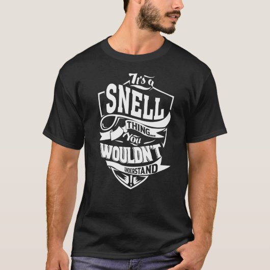 T-shirt C'est un truc de Snell (Devant)