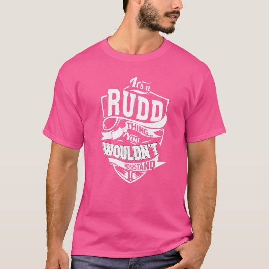 T-shirt C'est un truc RUDD (Devant)