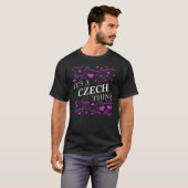 T-shirt C'est un truc TCHÈQUE (Devant entier)