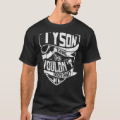 T-shirt C'est un truc TYSON, tu ne comprendrais pas (Devant)