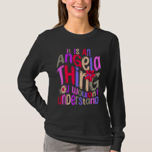 T-shirt C'est une affaire d'Angela que vous ne comprendrie