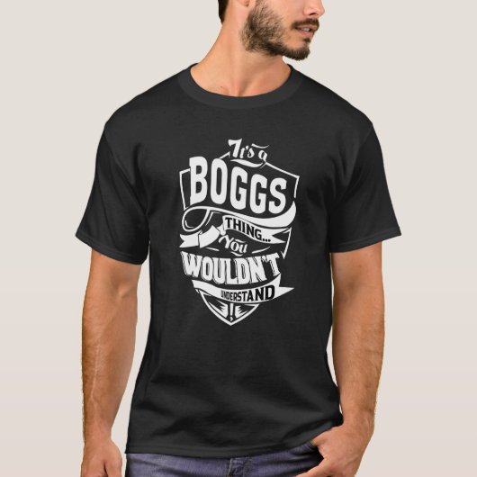 T-shirt C'est une affaire de Boggs (Devant)