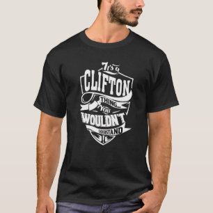 T-shirt C'est une affaire de Clifton