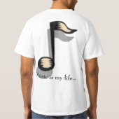 T-shirt C'est une affaire de D.J.! (Dos)