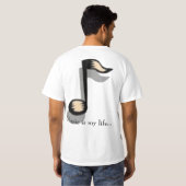 T-shirt C'est une affaire de D.J.! (Dos entier)