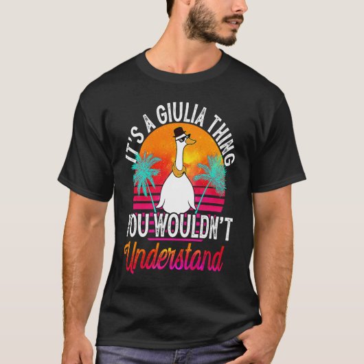 T-shirt C'est une affaire de Giulia que vous ne comprendri (Devant)