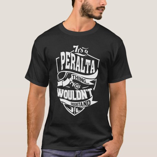 T-shirt C'est une affaire de Peralta (Devant)