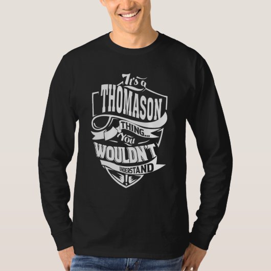 T-shirt C'est une affaire de Thomason (Devant)