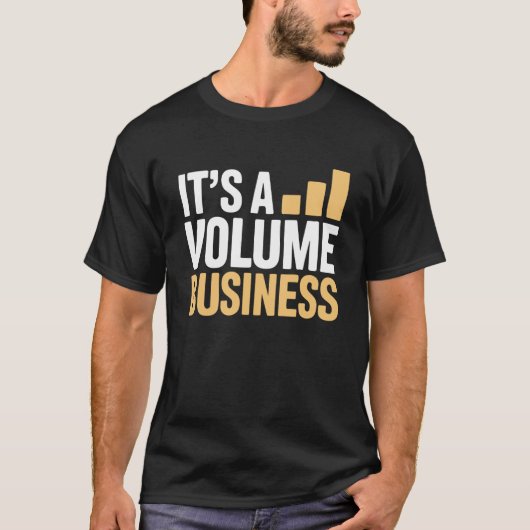 T-shirt C'est une affaire de volume (Devant)
