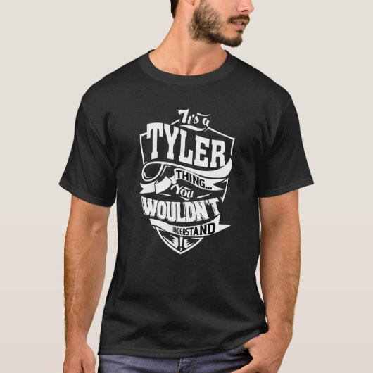 T-shirt C'est une affaire Tyler (Devant)