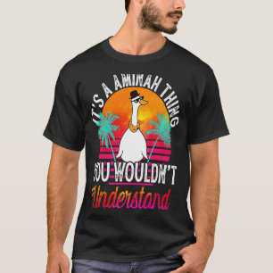 T-shirt C'est une Aminah que tu ne comprendrais pas Amina