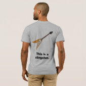 T-shirt C'est une arme (Dos entier)