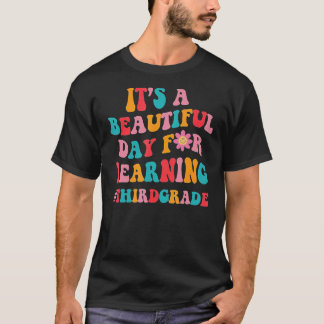 T-shirt C'est une belle journée pour apprendre Enseignant