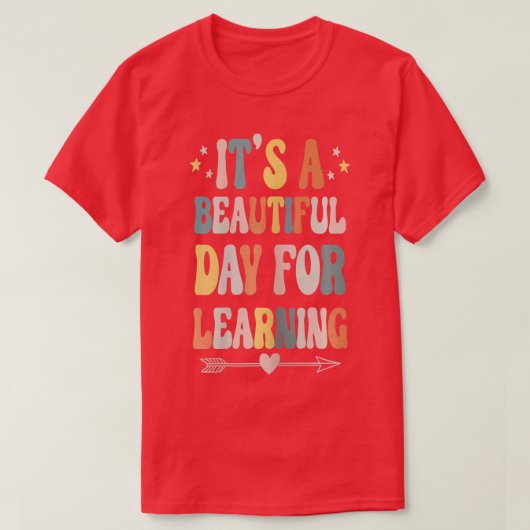 T-shirt C'est une belle journée pour apprendre Retro Ensei (Design devant)