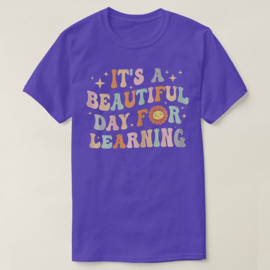 T-shirt C'est une belle journée pour apprendre Retro Ensei (Design devant)