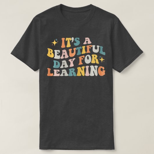T-shirt C'est une belle journée pour apprendre Retro Ensei (Design devant)
