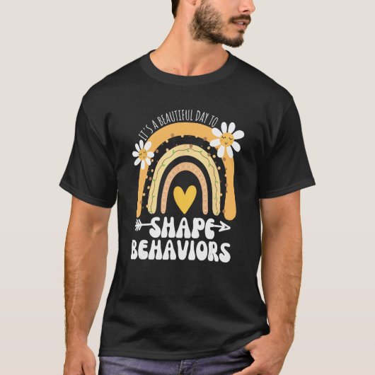 T-shirt C'est une belle journée pour façonner les comporte (Devant)