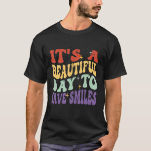 T-shirt C'est une belle journée pour sauver des sourires D