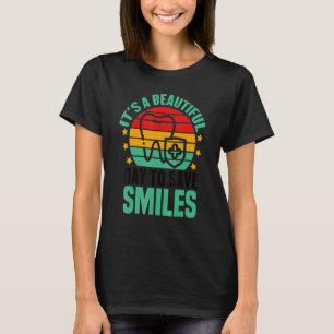 T-shirt C'est une belle journée pour sauver des sourires D