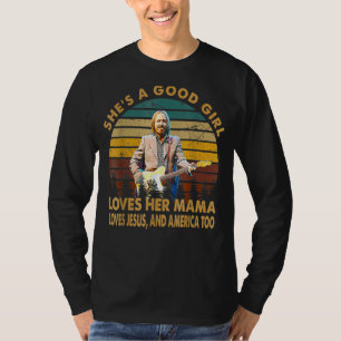 T-shirt C'est une bonne fille qui aime sa maman qui aime J