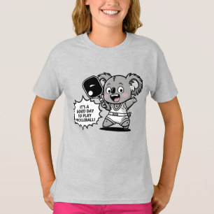 T-shirt C'est une bonne journée pour jouer au Pickleball