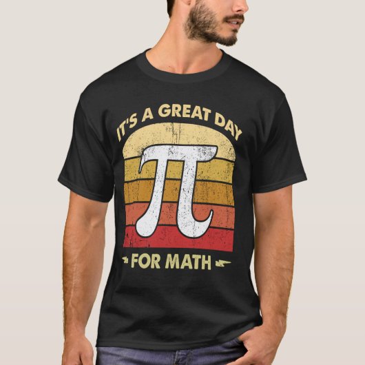 T-shirt C'est une bonne journée pour le professeur de math (Devant)