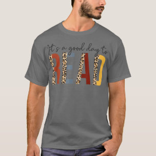 T-shirt C'est une bonne journée pour lire Retro Vintage Le