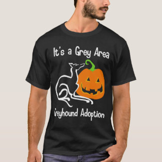 T-shirt C'est une chemise de citrouille de zone grise