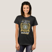 T-shirt C'est une chose Alber que vous ne pourriez pas com (Devant entier)