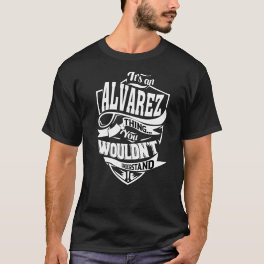 T-shirt C'est une chose Alvarez (Devant)
