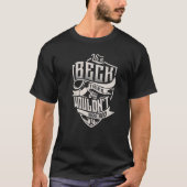 T-shirt C'est une chose Beck que vous ne comprendriez pas  (Devant)