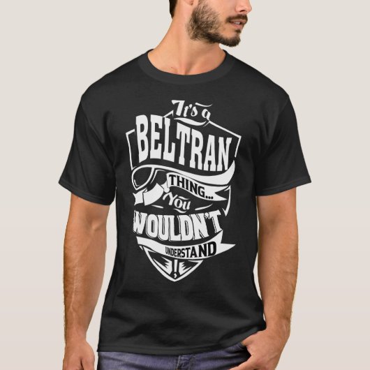 T-shirt C'est une chose Beltran (Devant)