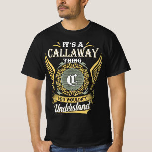 T-shirt C'est une chose Callaway que vous ne pourriez pas