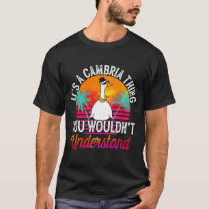 T-shirt C'est une chose Cambria que vous ne comprendriez p