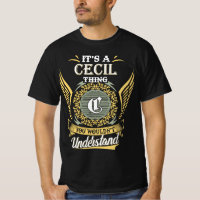 C'est une chose Cecil que vous ne pourriez pas com