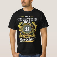 C'est une chose Courtois que vous ne comprendriez