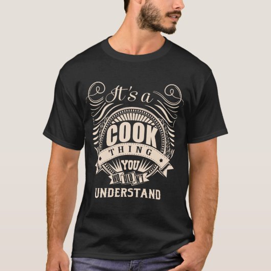 T-shirt C'est une chose CUISINE que vous ne comprendriez p (Devant)