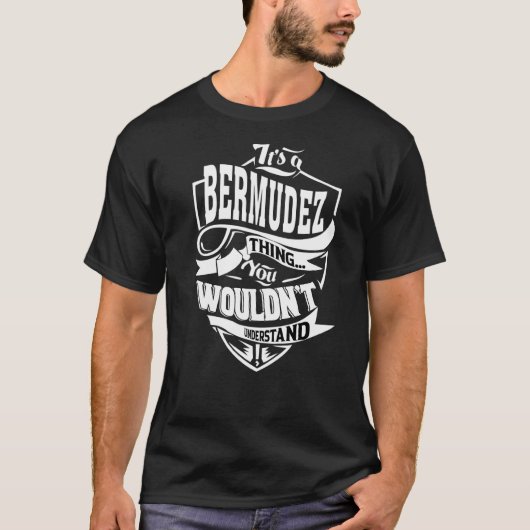 T-shirt C'est une chose de Bermudez (Devant)