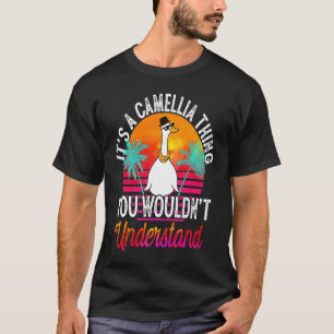 T-shirt C'est une chose de camélia que vous ne comprendrie