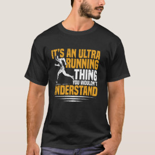 T-shirt C'est une chose de course ultra trail