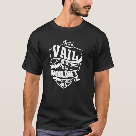 T-shirt C'est une chose de VAIL (Devant)