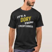 T-shirt C'est une chose DORY que vous ne comprendriez pas (Devant)