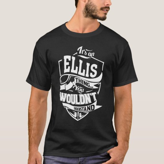 T-shirt C'est une chose Ellis (Devant)