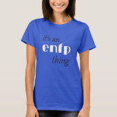 T-shirt c'est une chose enfp (Devant)