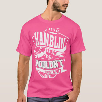 T-shirt C'est une chose HAMBLIN