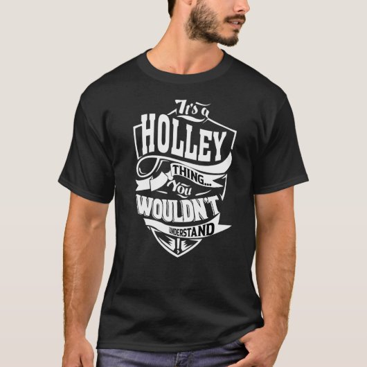 T-shirt C'est une chose Holley (Devant)