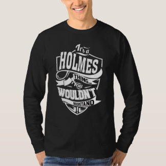 T-shirt C'est une chose Holmes