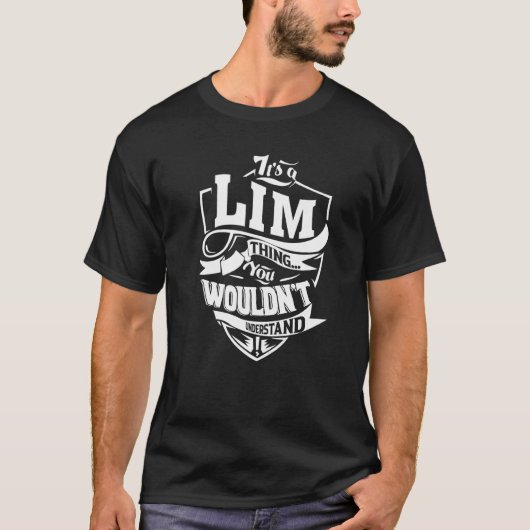 T-shirt C'est une chose Lim (Devant)