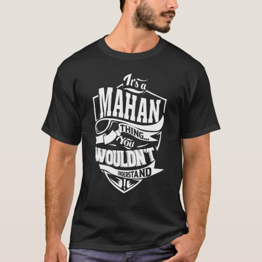 T-shirt C'est une chose MAHAN (Devant)