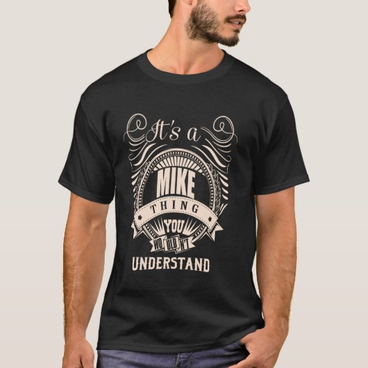 T-shirt C'est une chose MIKE (Devant)